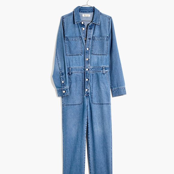 Madewell Pants & Jumpsuits Madewell Denim Relaxed Coverall Jumpsuit Poshmark